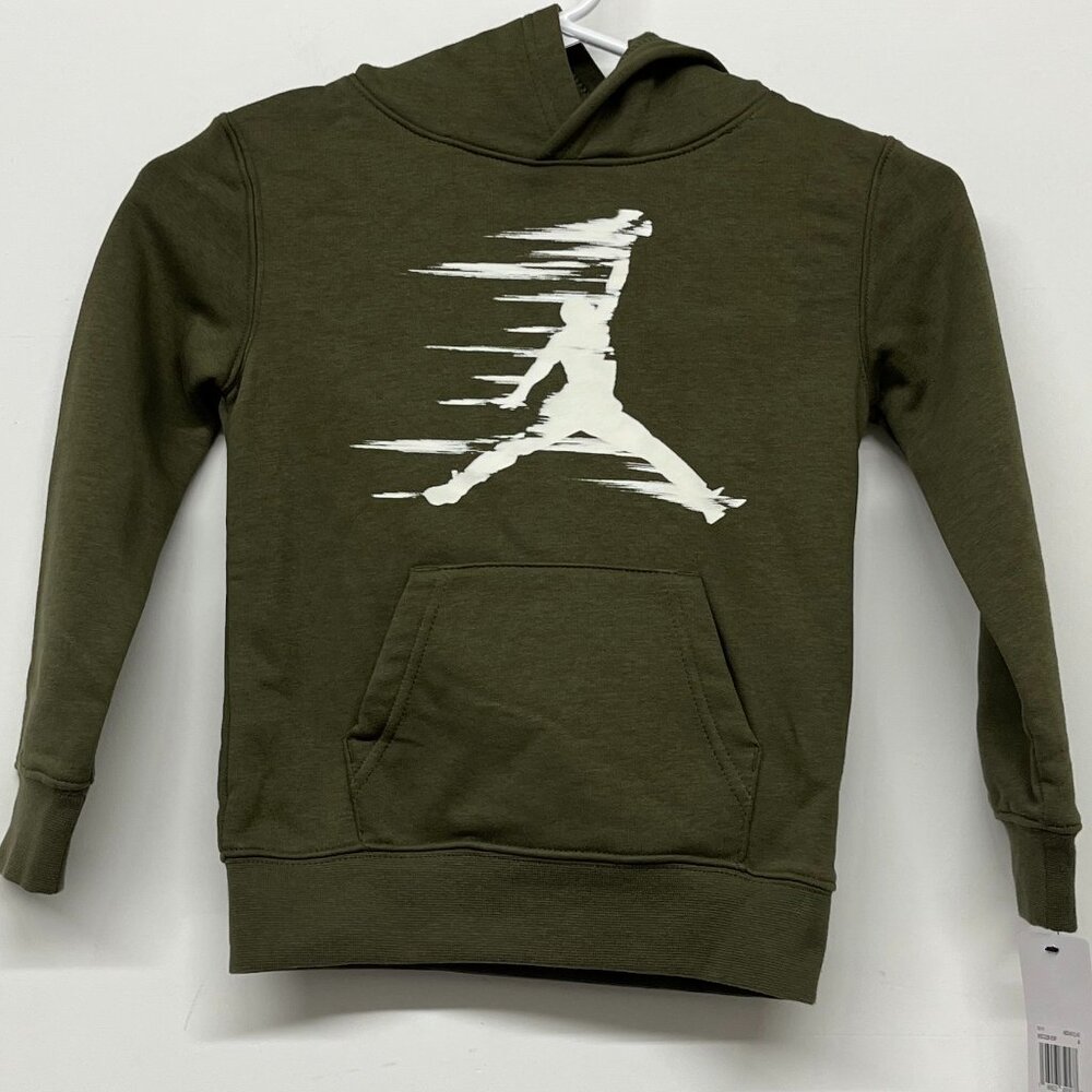 Jordan Flight Toddler Boys Hoodie Olive